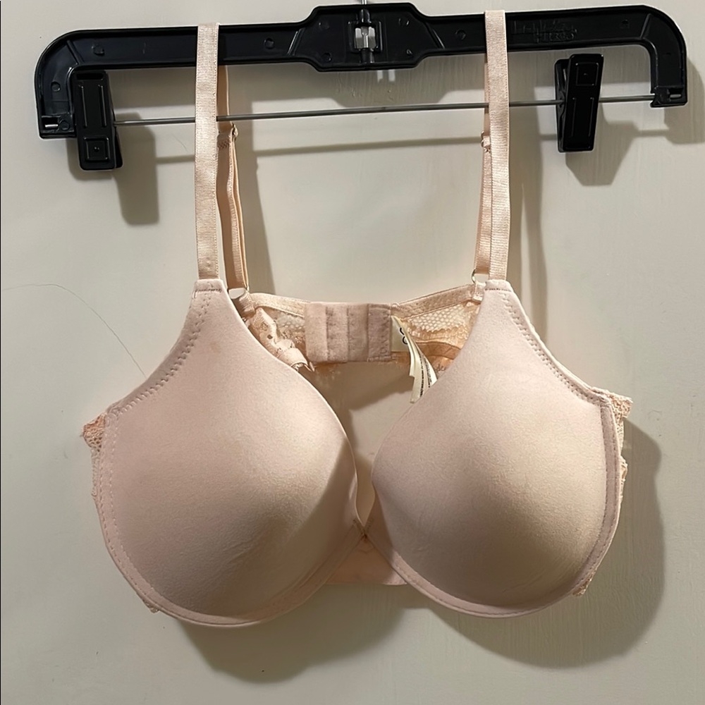 Jessica Simpson Cream T-Shirt Bra with Molded Cups
